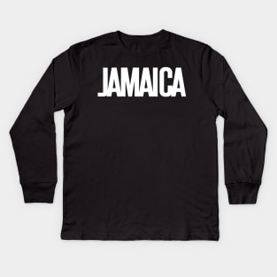 Jamaica Tourism Shirt (Light) Kids Long Sleeve T-Shirt